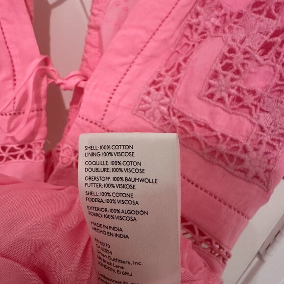 UO Marla Broderie Babydoll Dress - Picture 5 of 6